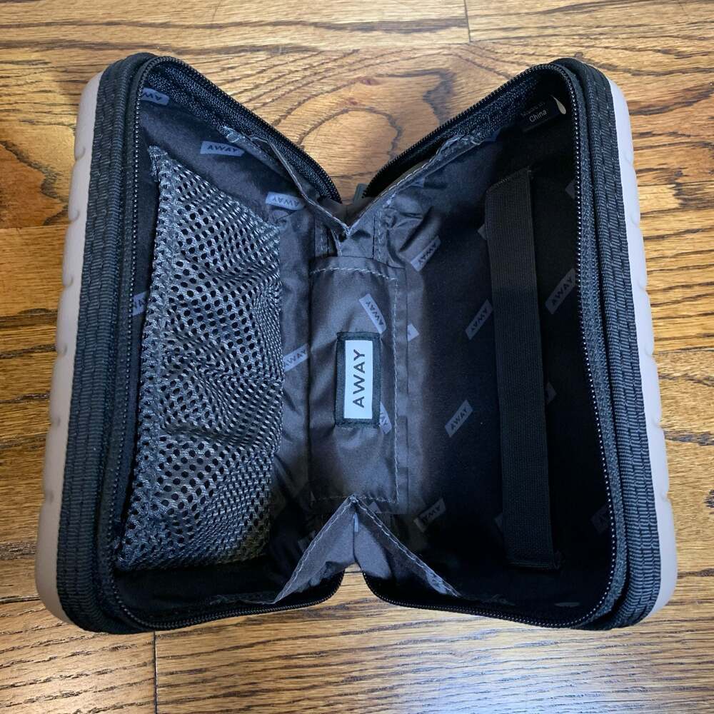 Away Travel The Mini Suitcase Toiletry Case in Sand - Picture 5 of 5